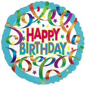 Happy Birthday Mylar Balloon