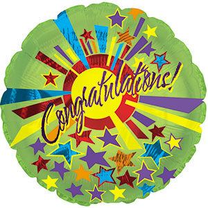 Congratulations Mylar Balloon