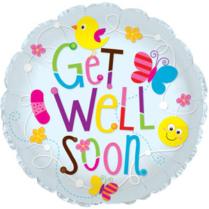 Get Well Soon Mylar Balloon