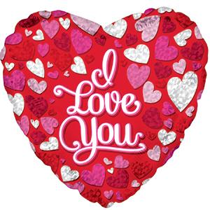 I Love You Mylar Balloon