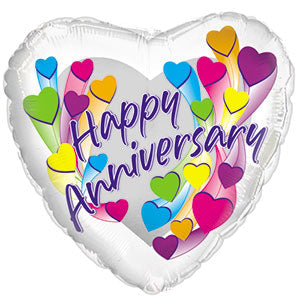Happy Anniversary Mylar Balloon