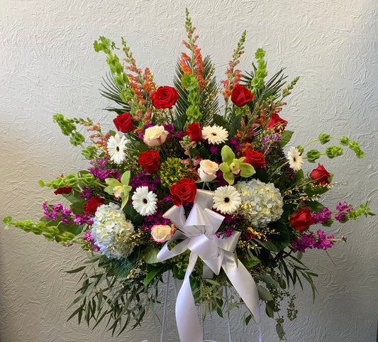 Standing Basket Multicolored