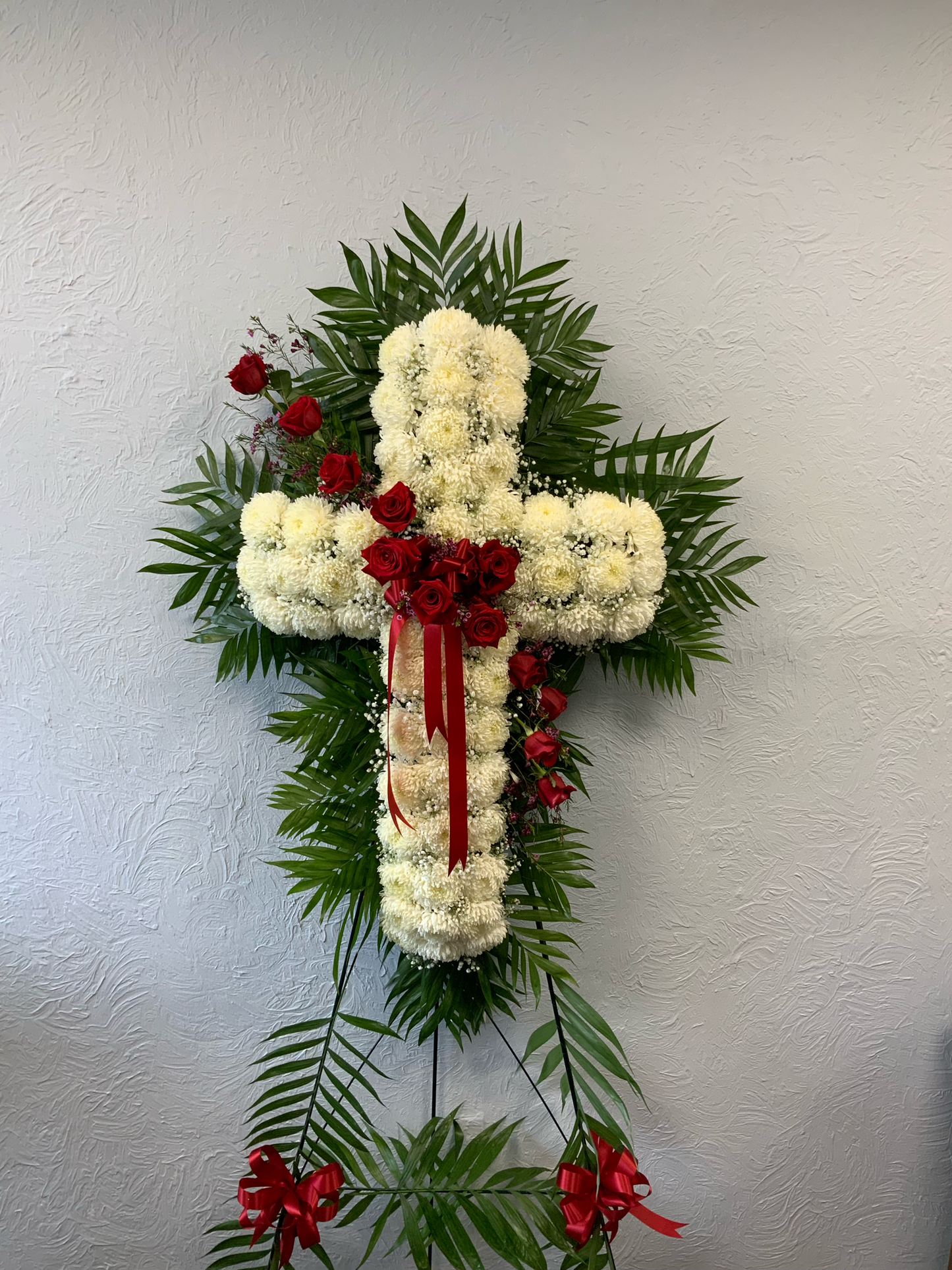 Sympathy cross  - Please call for pricing