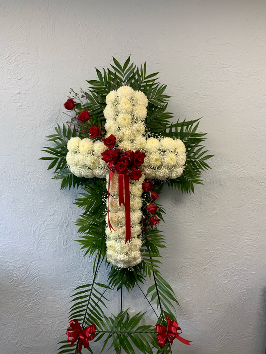 Sympathy cross  - Please call for pricing