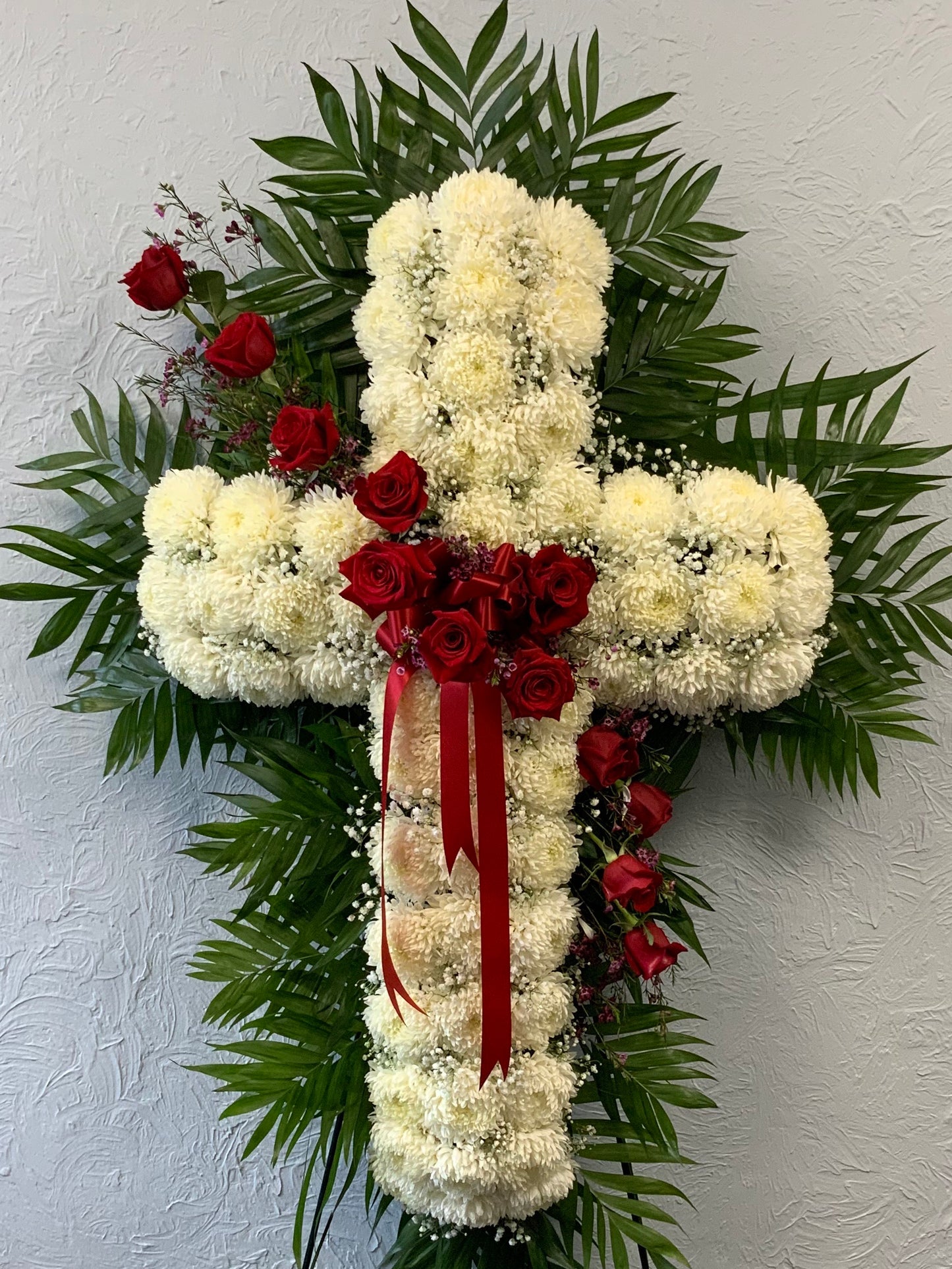 Sympathy cross  - Please call for pricing